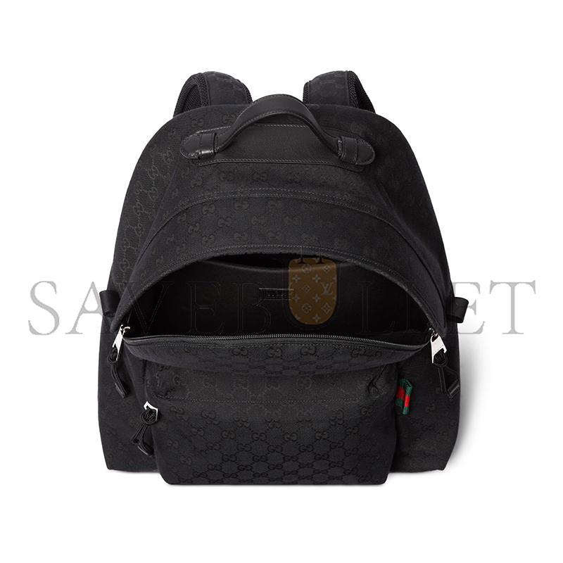 GUCCI MEDIUM GG BACKPACK WITH WEB 824624 (42*36*21cm) GUCCI MEDIUM GG BACKPACK WITH WEB 824624 (42*36*21cm)